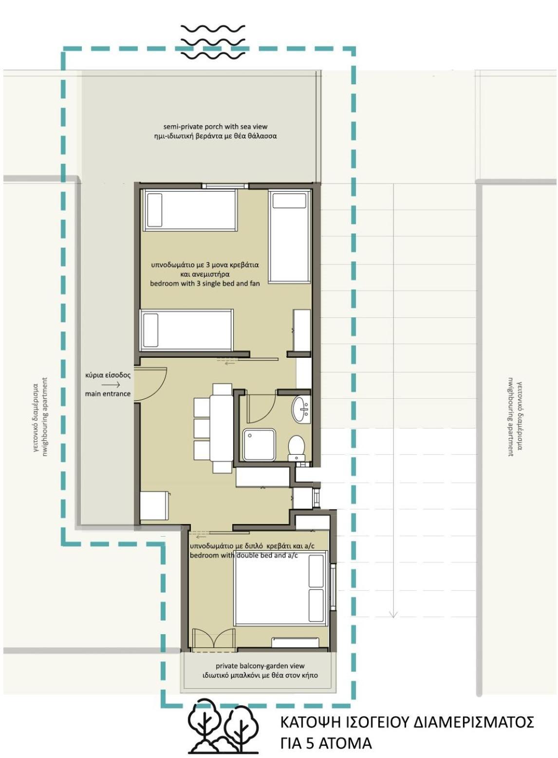 Poseidon Apartments Gythio Pokoj fotografie